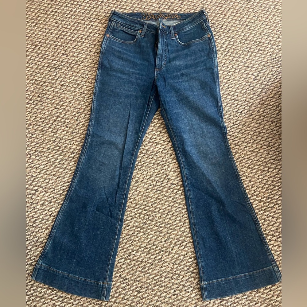 Wrangler Women’s Retro High Rise Trouser Jeans